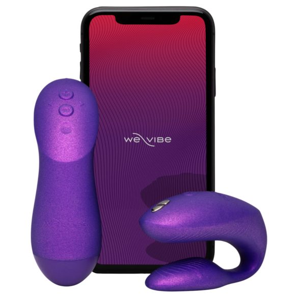 We-Vibe Chorus Pro - pāra vibrators ar tālvadību violets