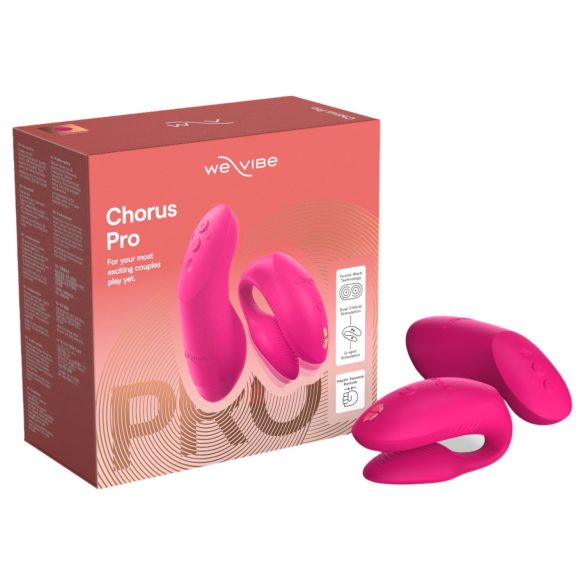 We-Vibe Chorus Pro - pāru vibrators ar tālvadību rozā