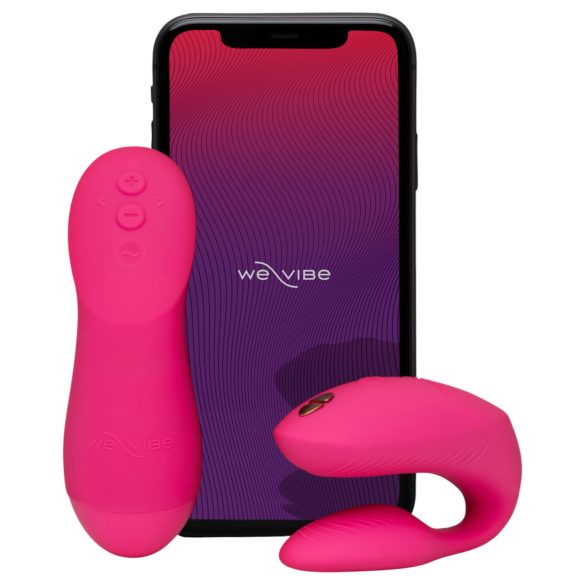 We-Vibe Chorus Pro - pāru vibrators ar tālvadību rozā