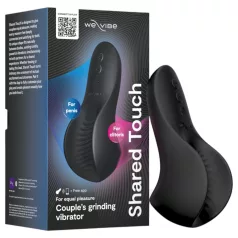 We-Vibe Shared Touch - vieds pāru vibrators (melns)