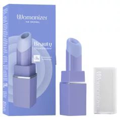   Womanizer Beauty - gaisa viļņu klitora stimulators lūpu krāsas formā (violets)