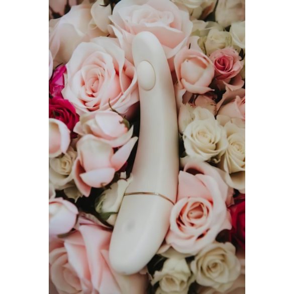 OhMyG - akumulatora G-punkta vibrators (balts)