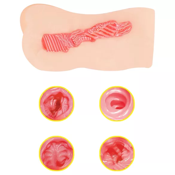 TAMASHII vidusskolniece - hentai mākslīgā vagīna masturbators (dabiska krāsa)