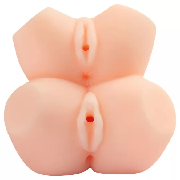 TAMASHII Mother and Daughter - hentai dubultā mākslīgā maksts masturbators (dabīgs)