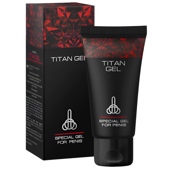 Titan Gel - vīriešu erekcijas un dzimumlocekļa palielināšanas krēms 50ml