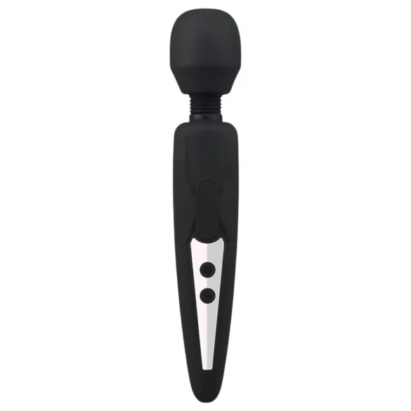 Mrow - masāžas vibrators ūdensizturīgs uzlādējams melns