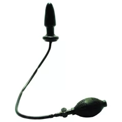   Seven Creations Fanny Hill's - piepūšams vibrējošs anālais plugs (melns)