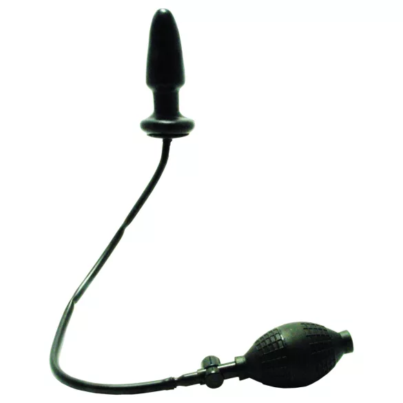 Seven Creations Fanny Hill's - piepūšams vibrējošs anālais plugs (melns)