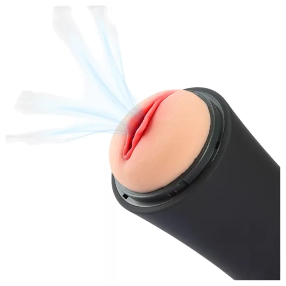 OTOUCH Inscup 4 - sūkšanas-vibrācijas masturbators (melns)