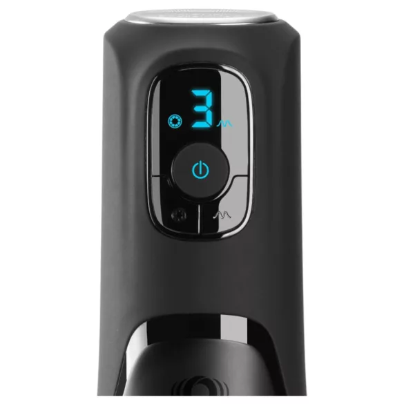 OTOUCH Airturn 4 - sūkšanas un vibrācijas automātiska masturbators (melns)