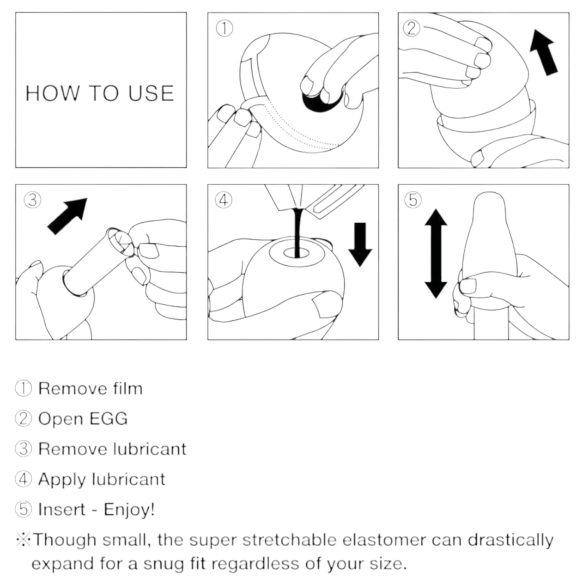 TENGA Egg Tube - olu masturbators (1gab)