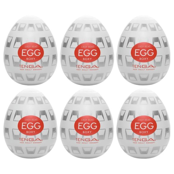 TENGA Eggs Boxy - ola masturbatori (6gab)