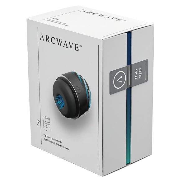 Arcwave Voy - vīriešu saspiedejs-mainejs masturbators (melns)