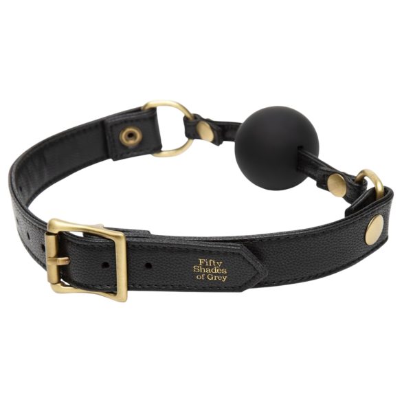 Fifty Shades of Grey mutes uzliktnis ar siksnu melns