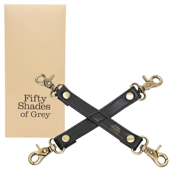 Fifty Shades of Grey Bound to You krusteniskā saite (melna)