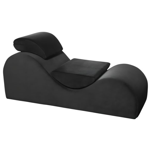 Liberator Esse Lounge - daudzfunkcionāls mīlas dīvāns (melns)