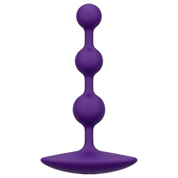 ROMP Amp - pērļaina anālās rotaļlieta (violeta)