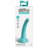 Dillio Curious Five - silikona dildo (15 cm) - tirkīzs