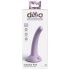 Dillio Ziņkārīgais Pieci - piesūcekņa dildo (15cm) - violets