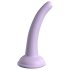 Dillio Ziņkārīgais Pieci - piesūcekņa dildo (15cm) - violets
