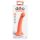 Dillio Slepenais pētnieks - galvas dildo (17cm) - oranžs
