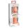 Dillio Lielais Varonis - piesūceknis silikona dildo (17cm) - oranžs