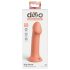 Dillio Lielais Varonis - piesūceknis silikona dildo (17cm) - oranžs