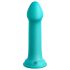 Dillio Lielais Varonis - piesūcekņa dildo (17cm) - tirkīza