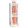 Dillio Nevaldāmā bauda - rievots dildo (19cm) - oranžs