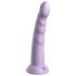 Dillio Slim Seven - piesūcekņa stimulators (20cm) - violets
