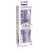 Dillio Super Eight - piesūcekņa silikona dildo (21 cm) - violets