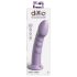 Dillio Super Eight - piesūcekņa silikona dildo (21 cm) - violets