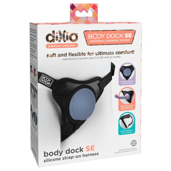 Dillio Body Dock SE - stiprināms apakšveļa (melns-zils)