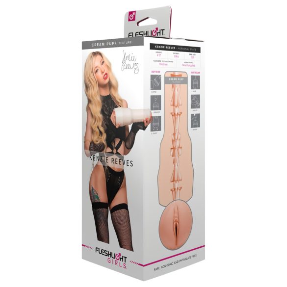 Kenzie Reeves krēma pufa - dabīgā sajūta, īsta bauda!