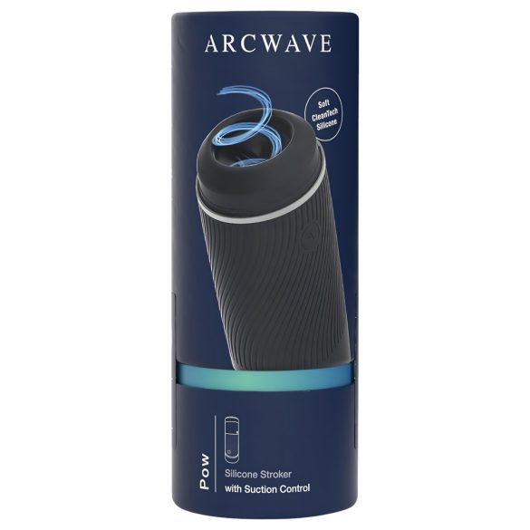 Arcwave Pow - rokas vakuuma masturbators (melns)