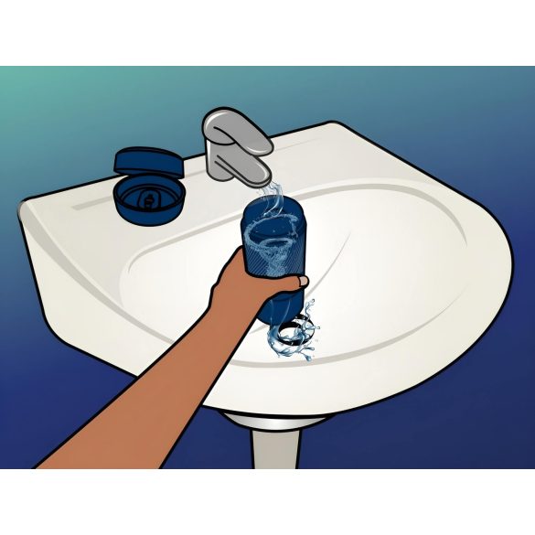 Arcwave Pow - manuāls sūkšanas masturbators (melns)