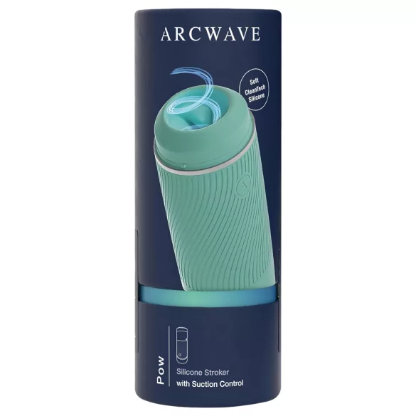 Arcwave Pow - manuāls vakuuma masturbators (zaļš)