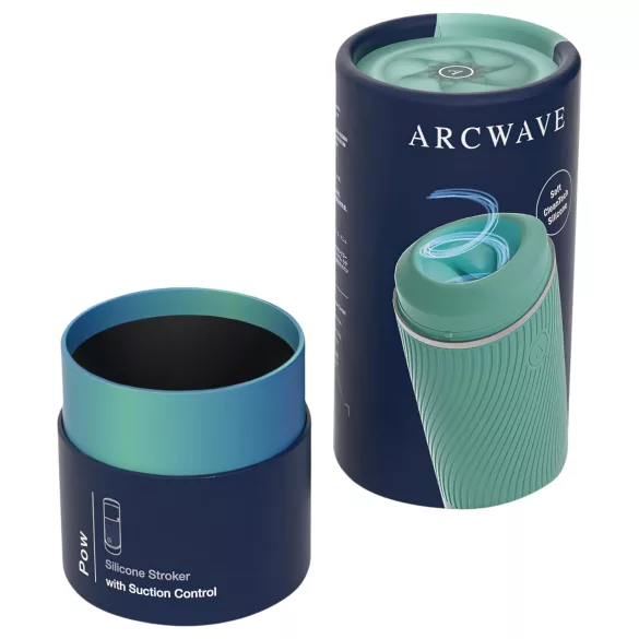 Arcwave Pow - manuāls vakuuma masturbators (zaļš)