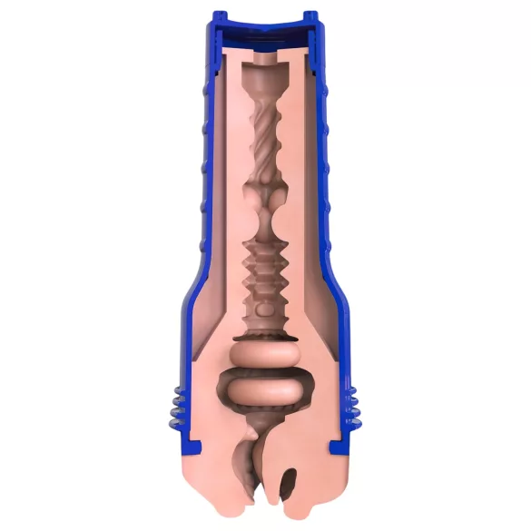 Fleshlight Boost Blow - mutes masturbators ar realistisku dizainu naturāls