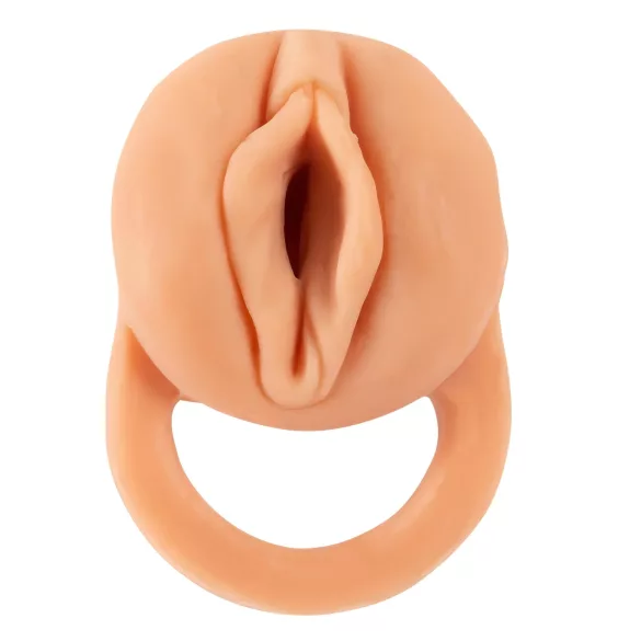 Nature Skin - dzimumlocekļa uzmava un mākslīgā maksts 18cm naturāla krāsa