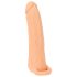 Dabīgais 2in1 vagīnas un dzimumlocekļa uzmavas - 23 cm (dabisks)