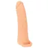 Nature Skin - 2in1 mākslīgā maksts un dzimumlocekļa uzmava 23 cm naturāls