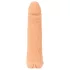 Nature Skin - 2in1 mākslīgā maksts un dzimumlocekļa uzmava 23 cm naturāls