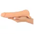 Nature Skin - 2in1 mākslīgā maksts un dzimumlocekļa uzmava 23 cm naturāls