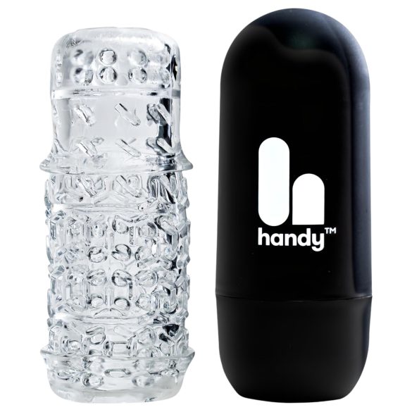 The Handy TrueGrip Gen 2 caurspīdīgs masturbators