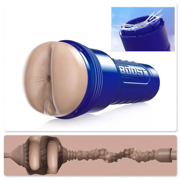 Fleshlight Boost Blast - dabīgs dibena masturbators