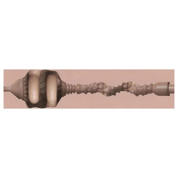 Fleshlight Boost Blast - vīriešu masturbators ar realistisku anālo atveri, bēšs