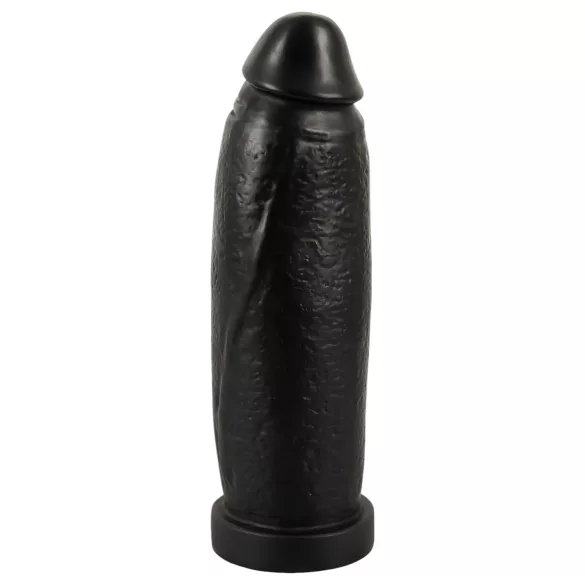 Realistixxx gigantisks dildo 30 cm melns