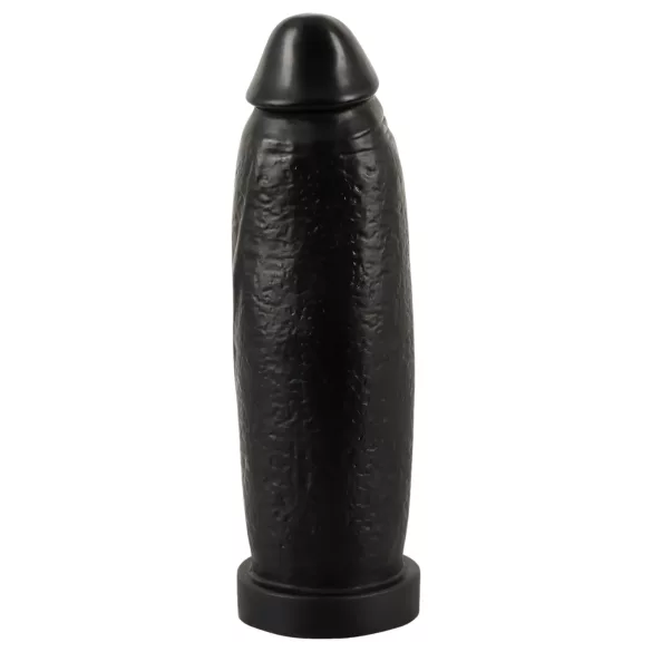 Realistixxx gigantisks dildo 30 cm melns
