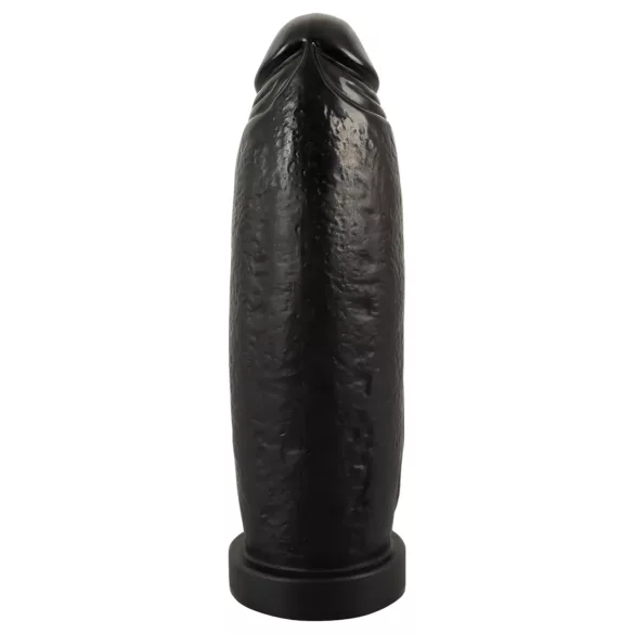 Realistixxx gigantisks dildo 30 cm melns